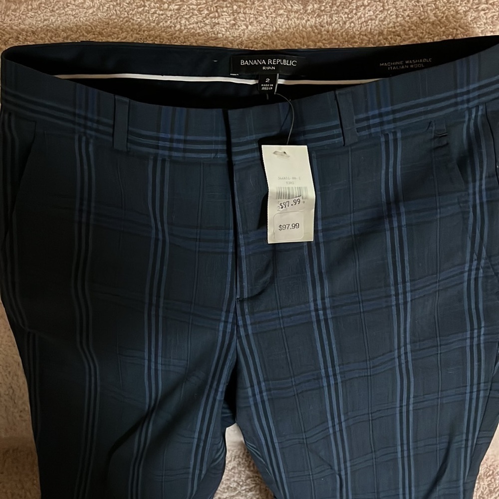BANANA republic pin stripped pants - Picture 3 of 6